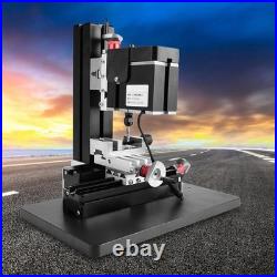 60W Mini Milling Machine 12000RPM Multifunctional DIY Lathe for Metal & Wood