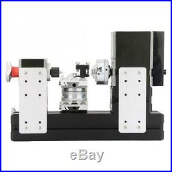 60W Mini Rotating Metal Lathe 12000 RPM Motor for Wood, Metal Glass Plastic