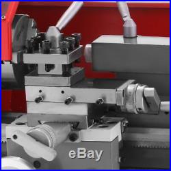 7''×12'' 600W Automatic Mini Lathe Machine Metal Turning Metal Wood Drilling
