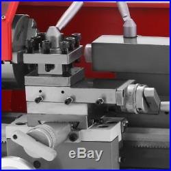 7×12 Mini Metal Turning Lathe machine Automatic Metal Wood Drilling 600W NEW