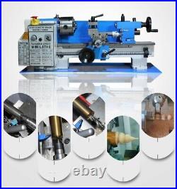 7 X 14 Benchtop CNC Mini lathe Machine with 4 Chuck & 6 X Compatible Items