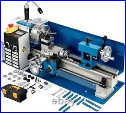 7 X 14 Benchtop CNC Mini lathe Machine with 4 Chuck & 6 X Compatible Items