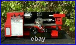 7 in. X 10 in. Precision Benchtop Mini Lathe Many Extras Central Machinery 93212