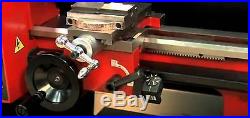 7 in x 10 in Precision Shop Garage Benchtop Mini Metal Lathe Tool Machine