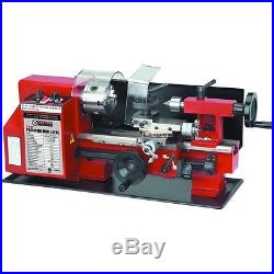 7 x 10 In Precision Mini Benchtop Lathe Metal Variable-Speed High Quality
