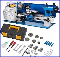 7 x 14 Mini Metal Lathe withLamp 550W Precision Variable Speed 2500 RPM