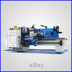 7''x12'' Mini Metal Lathe Metalworking Woodworking 110V Wood-turning 550W