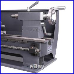 750W 1HP 8x16 Automatic Mini Metal Lathe Variable-Speed Metalworking Milling