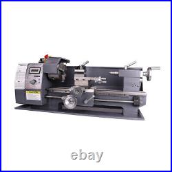 750W 8x16 Automatic Mini Metal Lathe Variable-Speed DC Motor Cutting 2500RPM