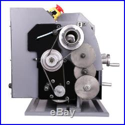 750W 8x16 Automatic Mini Metal Lathe Variable-Speed Milling Cutting Tooling