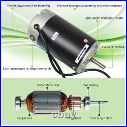 750W DC Brushed Spindle Motor for 110V Mini Metal Lathe High Torque, Durable