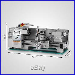750W TOP QUALITY Variable-Speed 8 x 16 Woodworking Mini Metal Lathe Bench