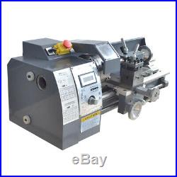 750W TOP QUALITY Variable-Speed 8 x 16 Woodworking Mini Metal Lathe Bench NEW