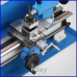7x12 Mini Metal Lathe Metalworking Woodworking Professional Bench Top Spindle