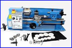 7x14 550W Mini Precision Metal Lathe 2500RPM Variable Speed Digital Read out