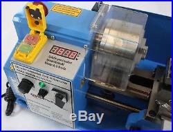 7x14 550W Mini Precision Metal Lathe 2500RPM Variable Speed Digital Read out