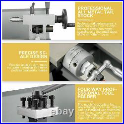 7x14 Digital Mini Metal Lathe Metalworking DIY Processing Variable Speed Bench