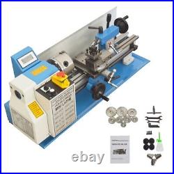 7x14 Metric Metal Lathe Mini Variable Speed Brushless Motor Precision Bench