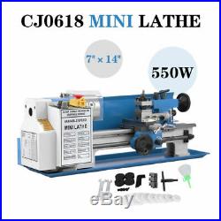 7x14 Mini Lathe Digital Display Milling Machine Turning Metal Wood Precise