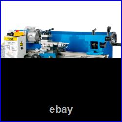 7x14 Mini Metal Lathe 0-2500 RPM Variable Speed with4 3-Jaw Chuck Benchtop