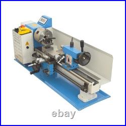 7x14 Mini Metal Lathe Bench Teaching Lathe Brushless Motor Machine Bench