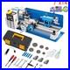 7x14 Mini Metal Lathe Variable Speed Metalworking Machine 550W 2250 RPM With Box