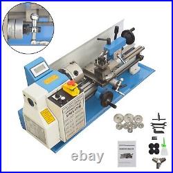 7x14 Mini Metric Metal Lathe Precision Bench Variable Speed Brushless Motor