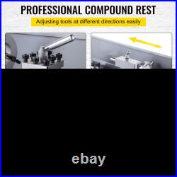 8.3x31.5 Metal Lathe 850W Brushless, 2500 RPM Variable Speed Mini Lathe Machine