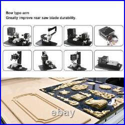 8 in 1 Mini Metal Motorized Lathe Milling Drilling Sanding Machine US 100-240V