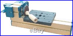 8 in 3 Mini Multipurpose Machine Wood Metal Lathe Driller Woodturning Milling