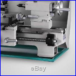 8 x 16Variable-Speed Mini Metal Lathe Bench Top Digital RPM 750W