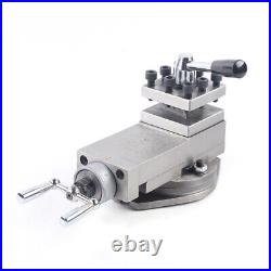 80mm AT300 Tool Holder Mini Lathe Accessories Metal Quick Change Lathe Assembly