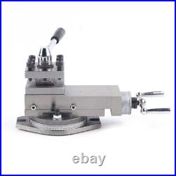 80mm AT300 Tool Holder Mini Lathe Accessories Metal Quick Change Lathe Assembly