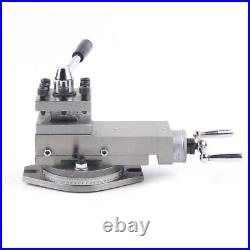 80mm Metal Lathe Machine Tool Holder Universal AT300 Lathe Tool Post Assembly