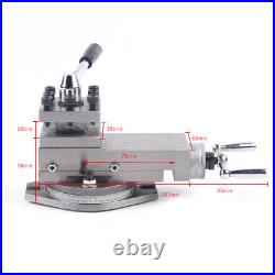 80mm Universal AT300 Lathe Tool Post Assembly Metal Lathe Machine Tool Holder