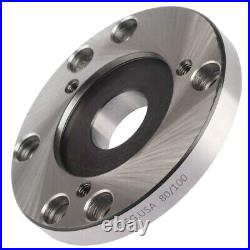 80mm to 100mm Mini Lathe Convertible Flange, 3 Jaw Chuck Transfer to 4 Jaw Chuck