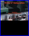8PC Wedge Type Quick Change Tool Post Set for 6-12 Inch Mini Metal Lathe