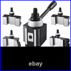 8PC Wedge Type Quick Change Tool Post Set for 6-12 Inch Mini Metal Lathe