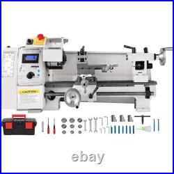 8x14 Cast Iron Mini Lathe, 50-2250 RPM, MT2 Taper, 600W