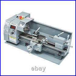 8x16 Mini Lathe with 3 Jaw Chuck Max 2500rpm Metal Gears for Home Workshop DIY