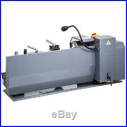 8x16 Mini Metal Lathe WithLamp&9 Cutters&2 Chucks 750W Digital Display Benchtop