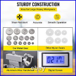 8x16 Mini Metal Lathe with 9 Cutters & 2 Chucks Metal Turning Benchtop