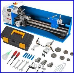 8x30 Metal Lathe Variable Speed Metalworking Machine 750W 2500 RPM With Box