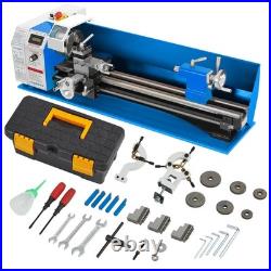 9x24 Mini Metal-Lathe Machine Variable Speed Lathe 1100W Metal Working 2250RPM