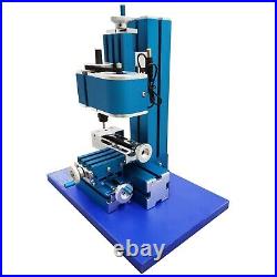 AC100V-240V Mini DIY Tool Benchtop Wood Lathe Metal Drilling & Milling Machine