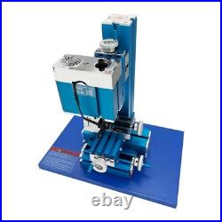AC100V-240V Mini Metal Milling Machine DIY Tool Benchtop Wood Lathe