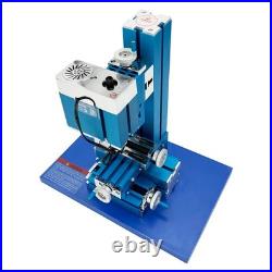 AC100V-240V Mini Metal Milling Machine DIY Tool Benchtop Wood Lathe