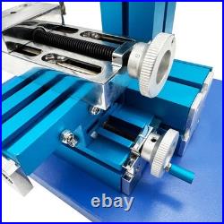 AC100V-240V Mini Metal Milling Machine DIY Tool Benchtop Wood Lathe