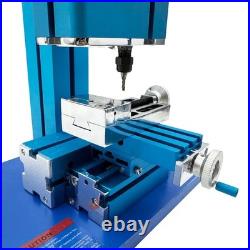 AC100V-240V Mini Metal Milling Machine DIY Tool Benchtop Wood Lathe