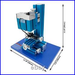 AC100V-240V Mini Metal Milling Machine DIY Tool Benchtop Wood Lathe